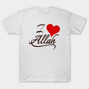 I love allah T-Shirt